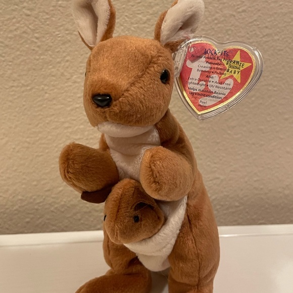 Ty Beanie Babies - Pouch the Kangaroo - Picture 1 of 5